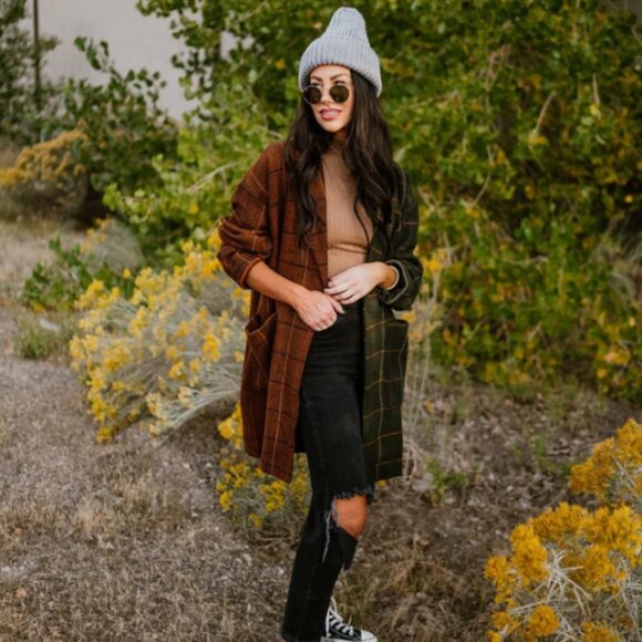 Scorpio OG Half + Half Oversized Coat - Picture 1 of 1